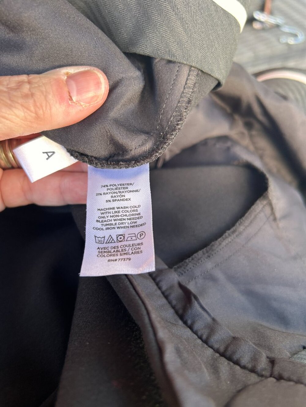 Ann Taylor Bridgette Black Pants 10P FA25 27.5 Inch Inseam Never Worn - Picture 2 of 6